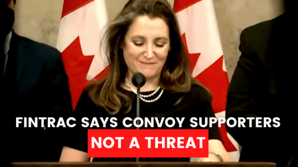 Deputy Prime Minister Chrystia Freeland labels convoy protesters as extremists