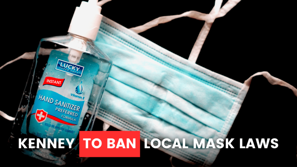 Jason Kenney is banning mandatory mask laws