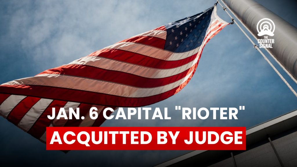 Today, a federal judge ruled that one of the protestors who entered the Capitol in Washington DC on Jan. 6, 2021, was not guilty of all charges. 