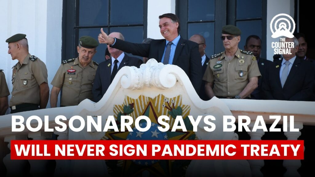 Brazill will not sign pandemic treaty