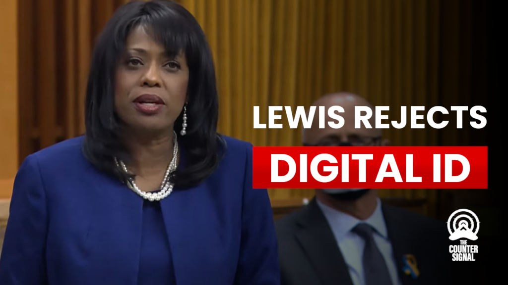 Lewis rejects digital ID