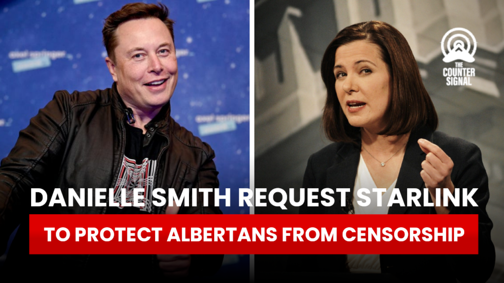 Danielle Smith requests Starlink to protect Albertans from censorship