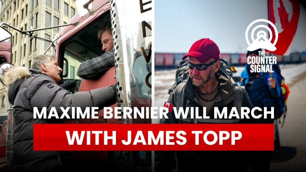 Maxime Bernier will march with James Topp