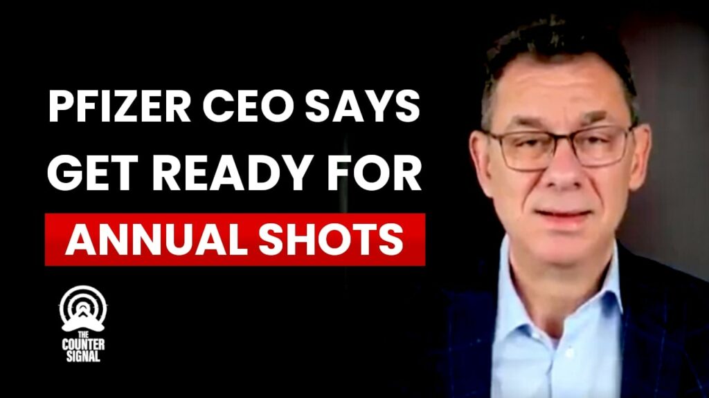 Pfizer CEO ready for annual shots