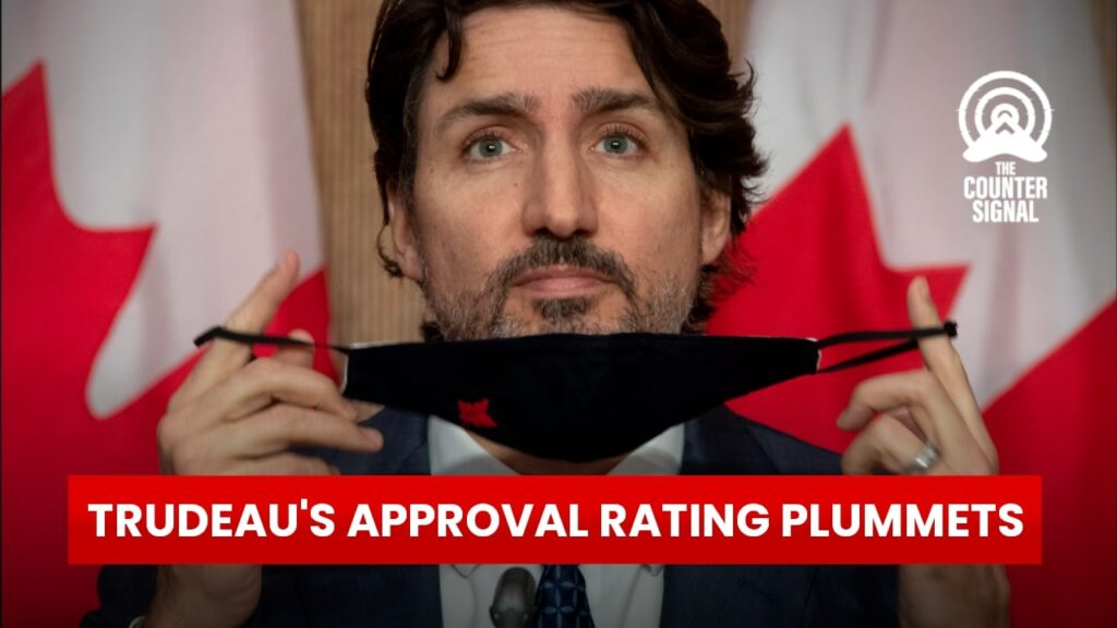 Trudeau's approval rating plummets