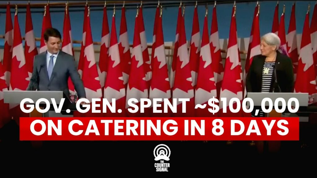 Governor-General spent ~$100,000 on catering in 8 days