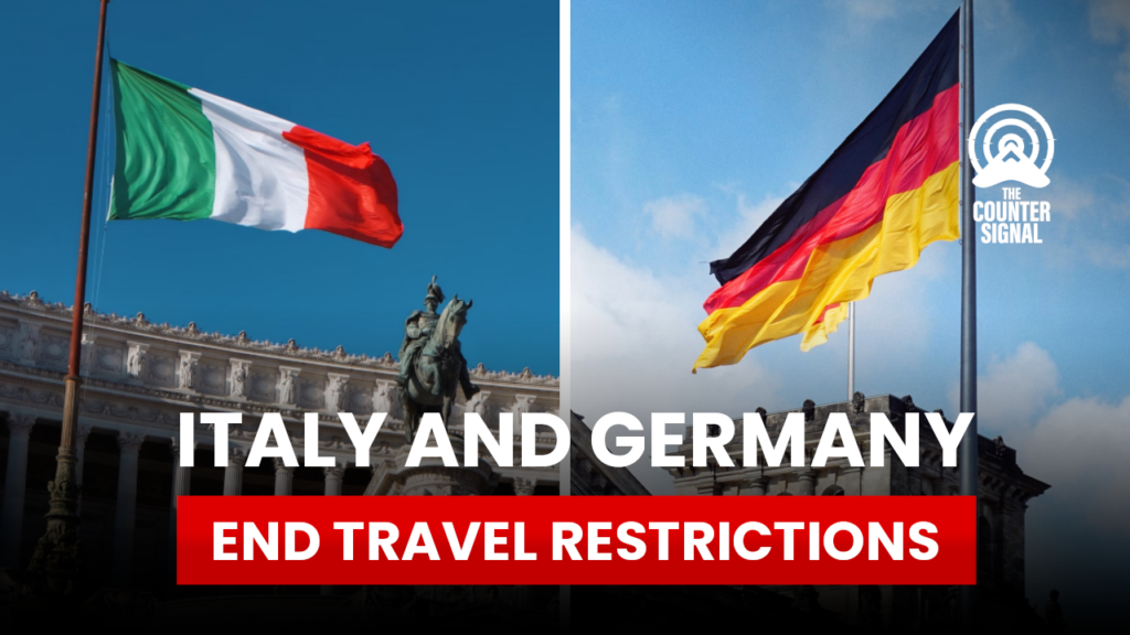 Italy and Germany end travel restrictions