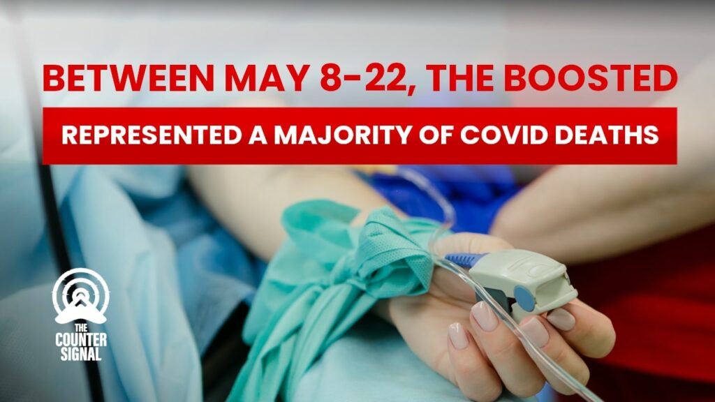 May 8-22 boosted represented majority of COVID deaths