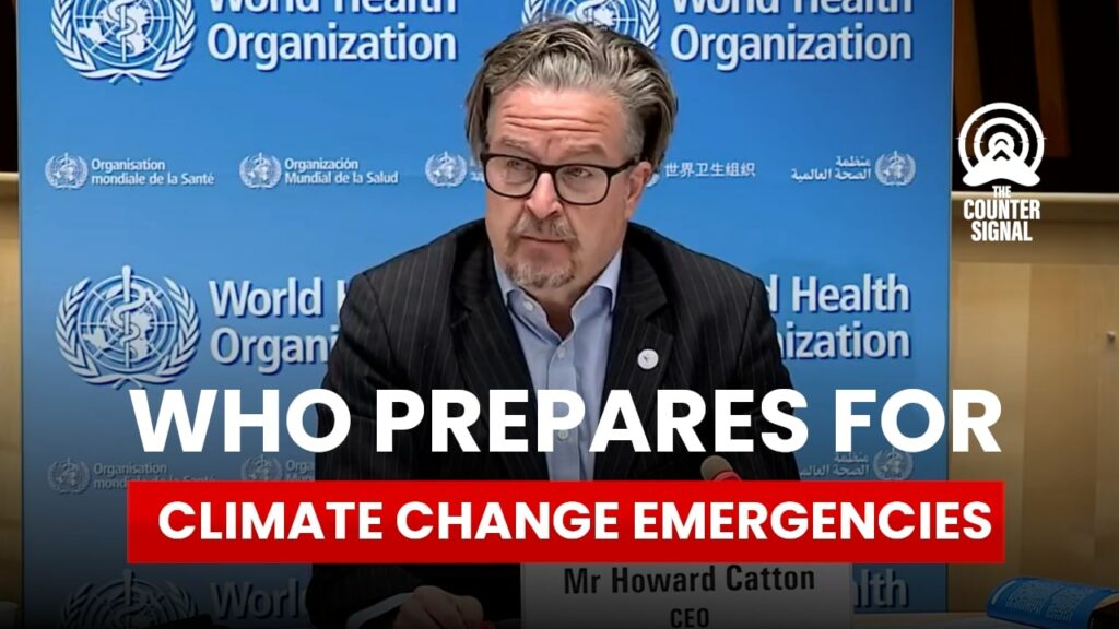 WHO prepares for climate change emergencies