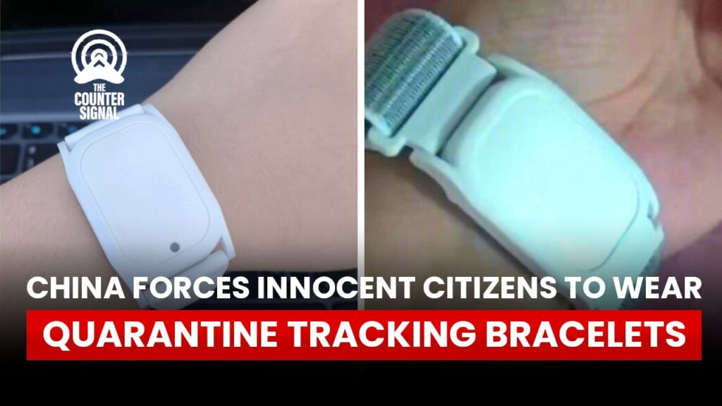 China forces innocent citizens to wear quarantine tacking bracelets