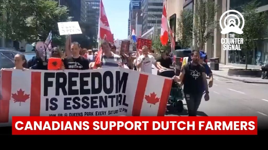 Canadians support Dutch farmers