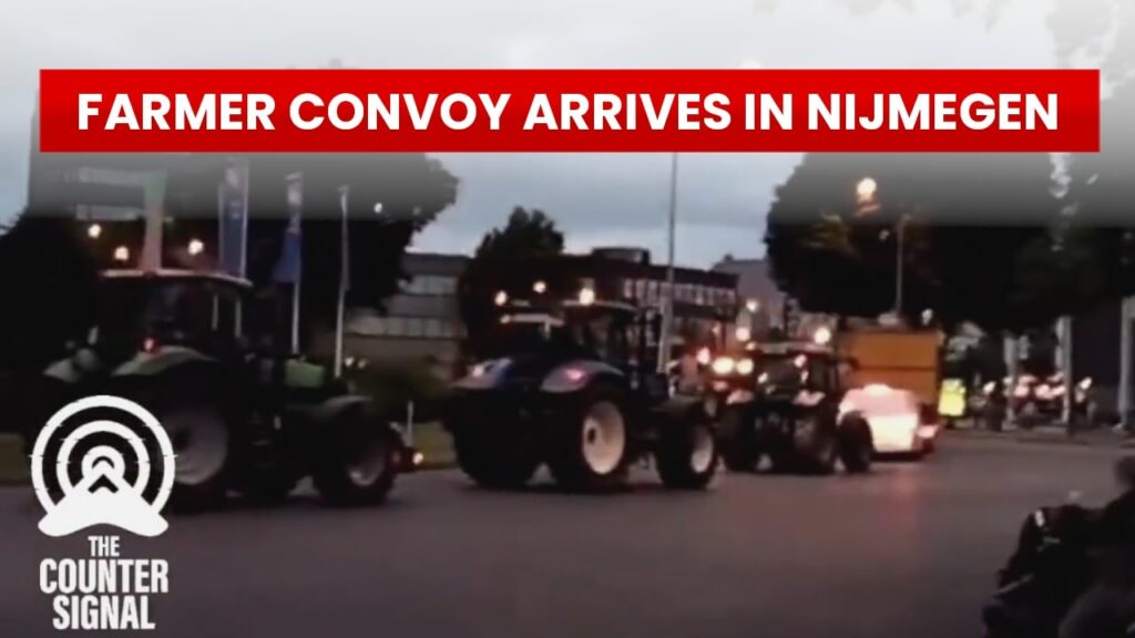 Farmer convoy arrives in Nijmegen