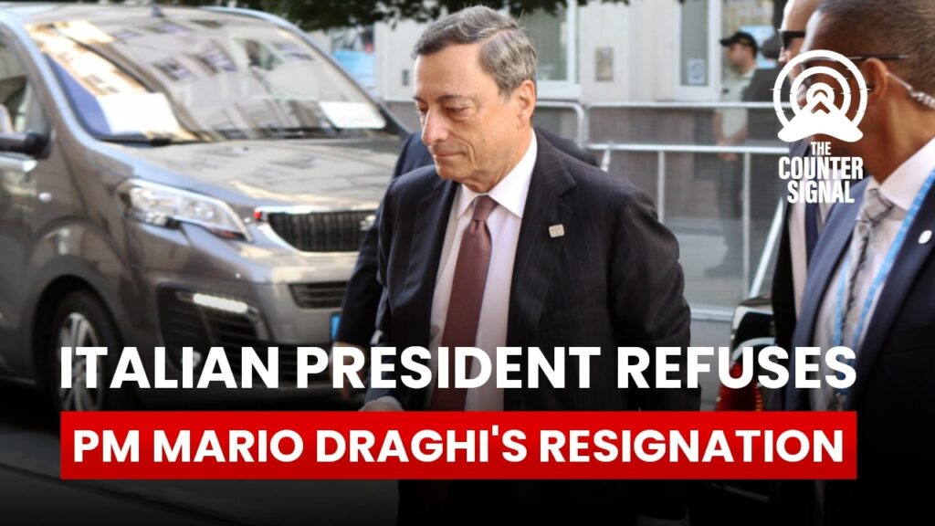 Italian President refuses PM Mario Draghi's resignation