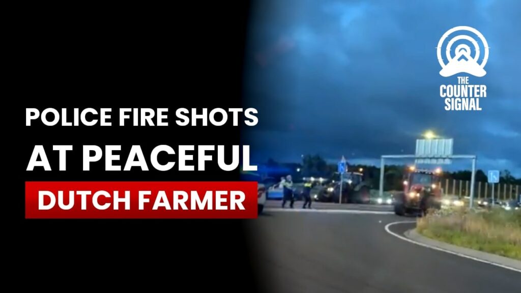 Police fire shots at peaceful Dutch farmer