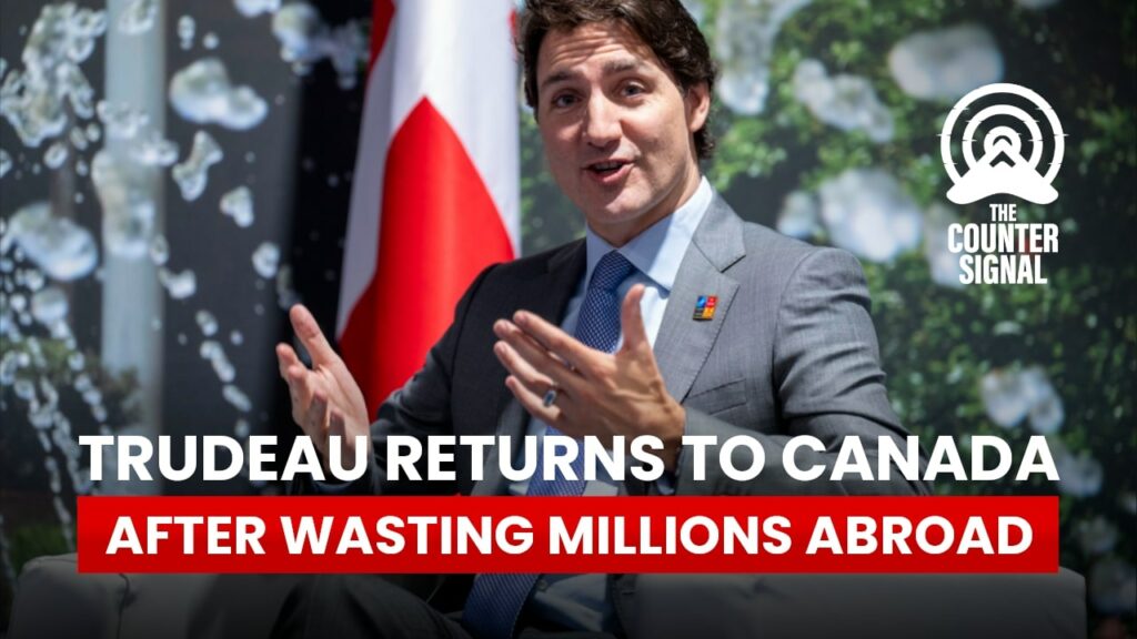 Trudeau returns to Canada after wasting millions abroad