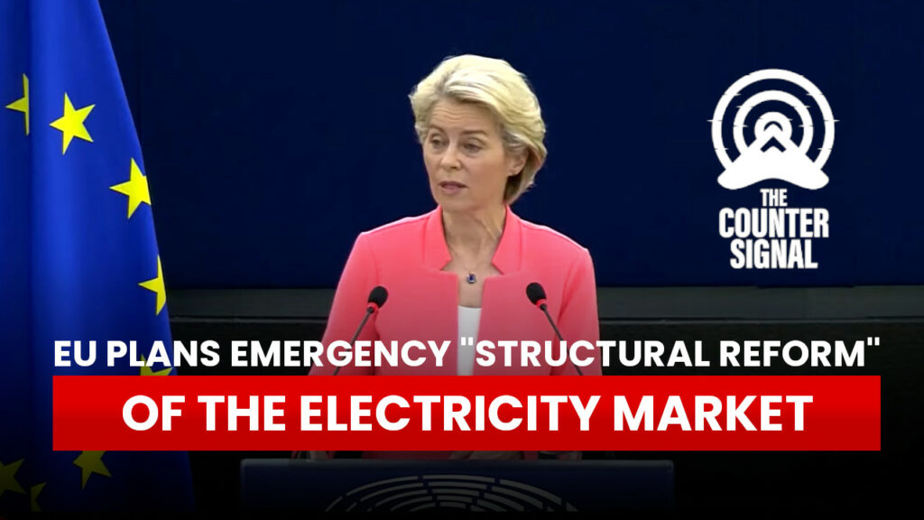 EU plans emergency "structural reform" of the electricity market