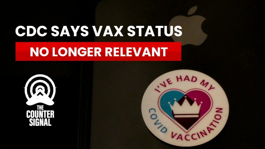 CDC says vaccine status no longer relevant