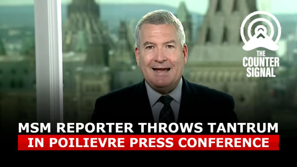 Global News reporter melts down during Poilievre presser