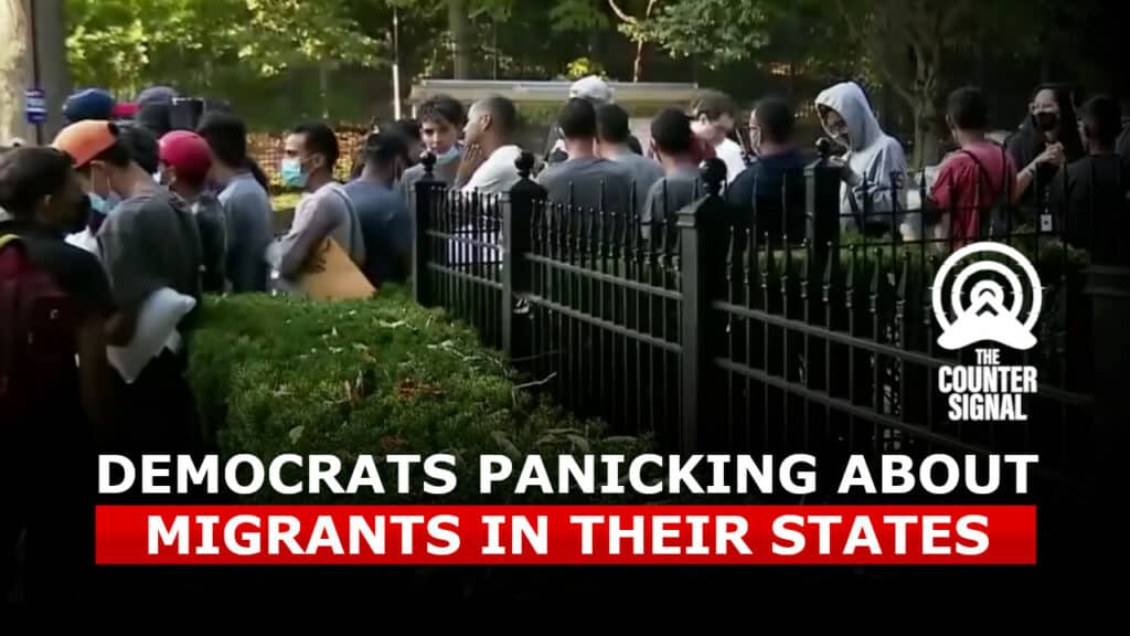 Democrat strongholds meltdown over a handful of migrants