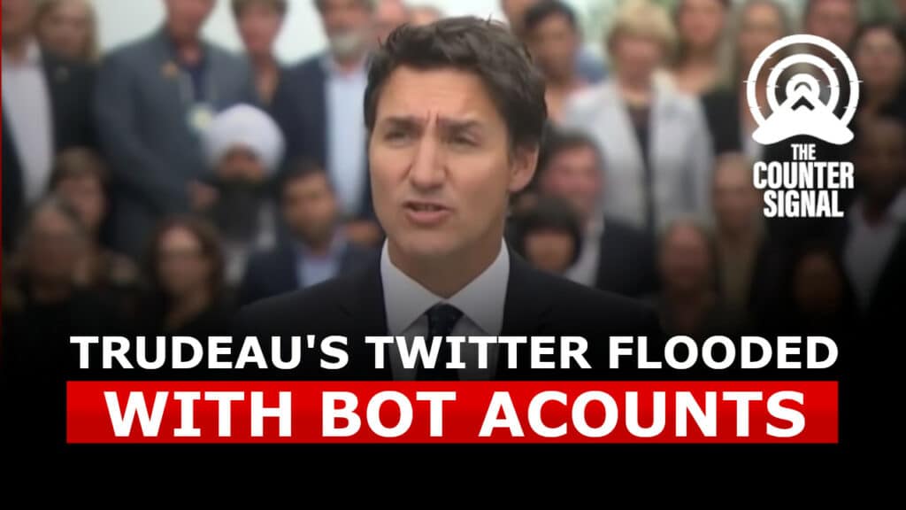 Over 40% of Trudeau's followers are bots