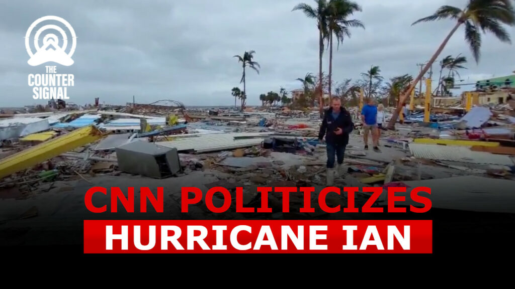 CNN TRASHED for using Hurricane Ian attack DeSantis