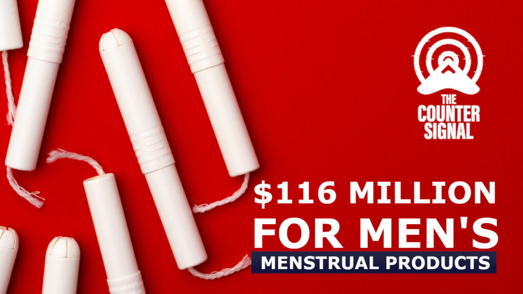 The federal government is regulating tampons for men 