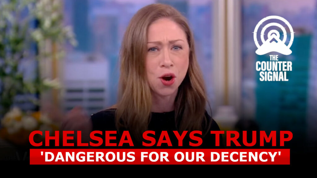 WATCH: Chelsea Clinton claims Trump is dangerous because he doesn't believe in climate change