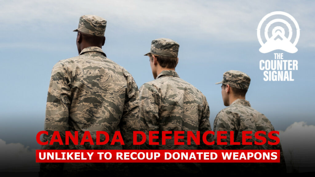 Canada struggling to replace weapons donated to Ukraine
