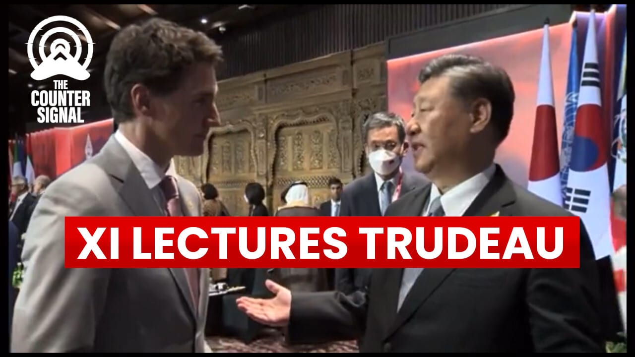 Xi lectures Trudeau about media leaks - The Counter Signal