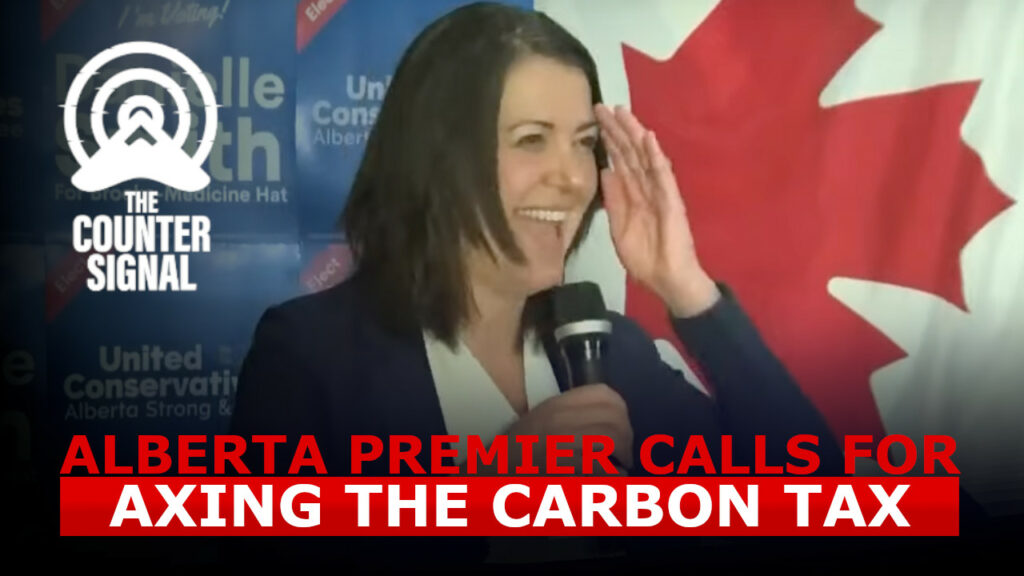 Danielle Smith calls on Ottawa to drop fuel and carbon taxes