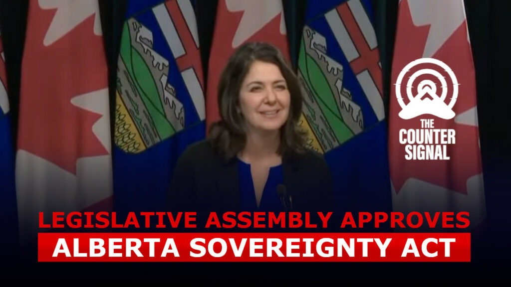 Premier Danielle Smith's Sovereignty Act passes Alberta Legislative Assembly.