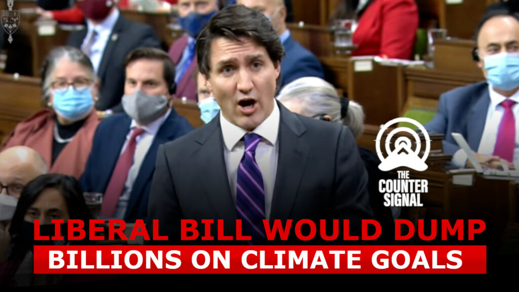 Liberal bill to dump billions on climate initiatives nears passsage.