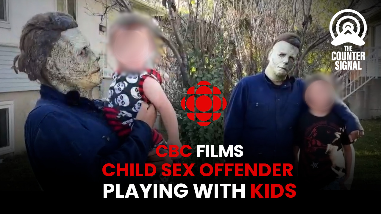 CBC films convicted sex offender playing with children in Calgary, scrubs  evidence without apologizing - The Counter Signal