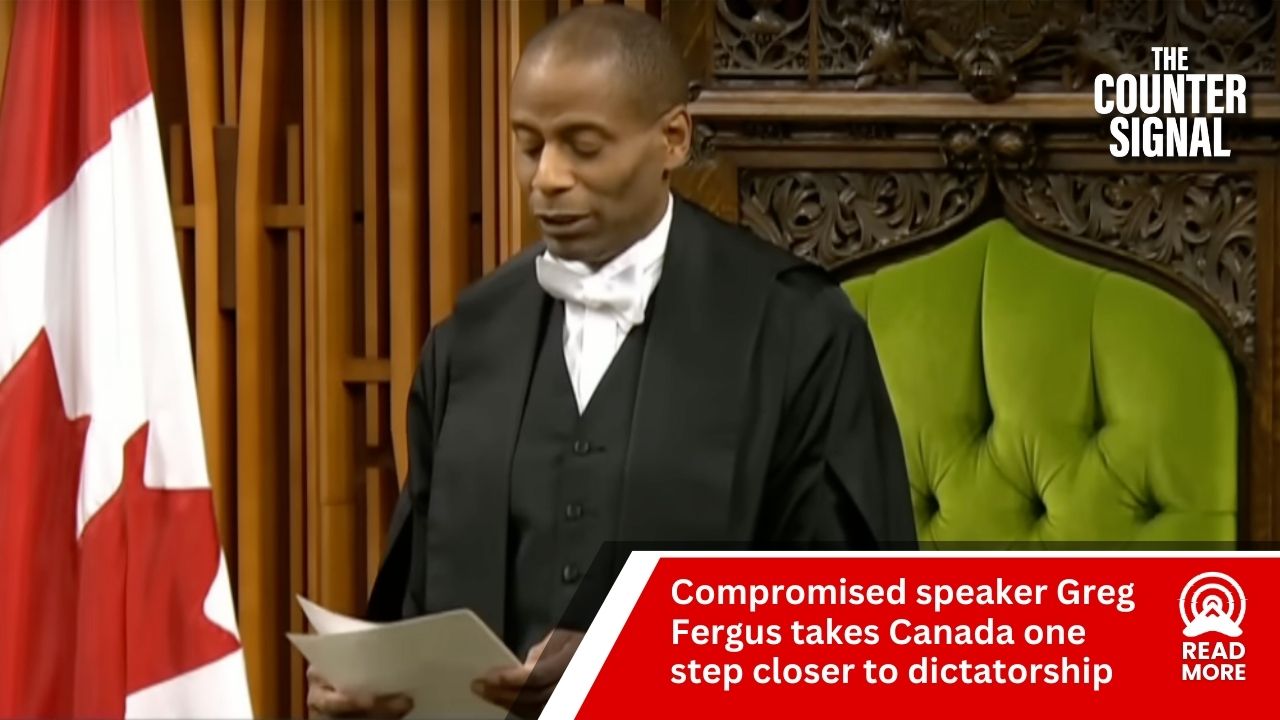 Compromised Speaker Greg Fergus Takes Canada One Step Closer To ...