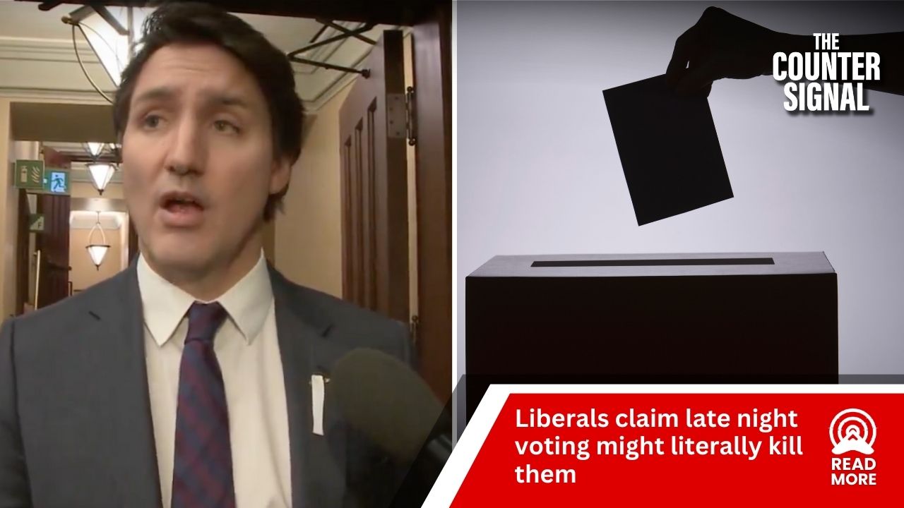 Liberals claim late night voting might literally kill them  - The Counter Signal